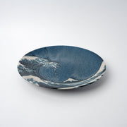 Plate 27.5cm Hokusai Great Wave Design V637-C1142
