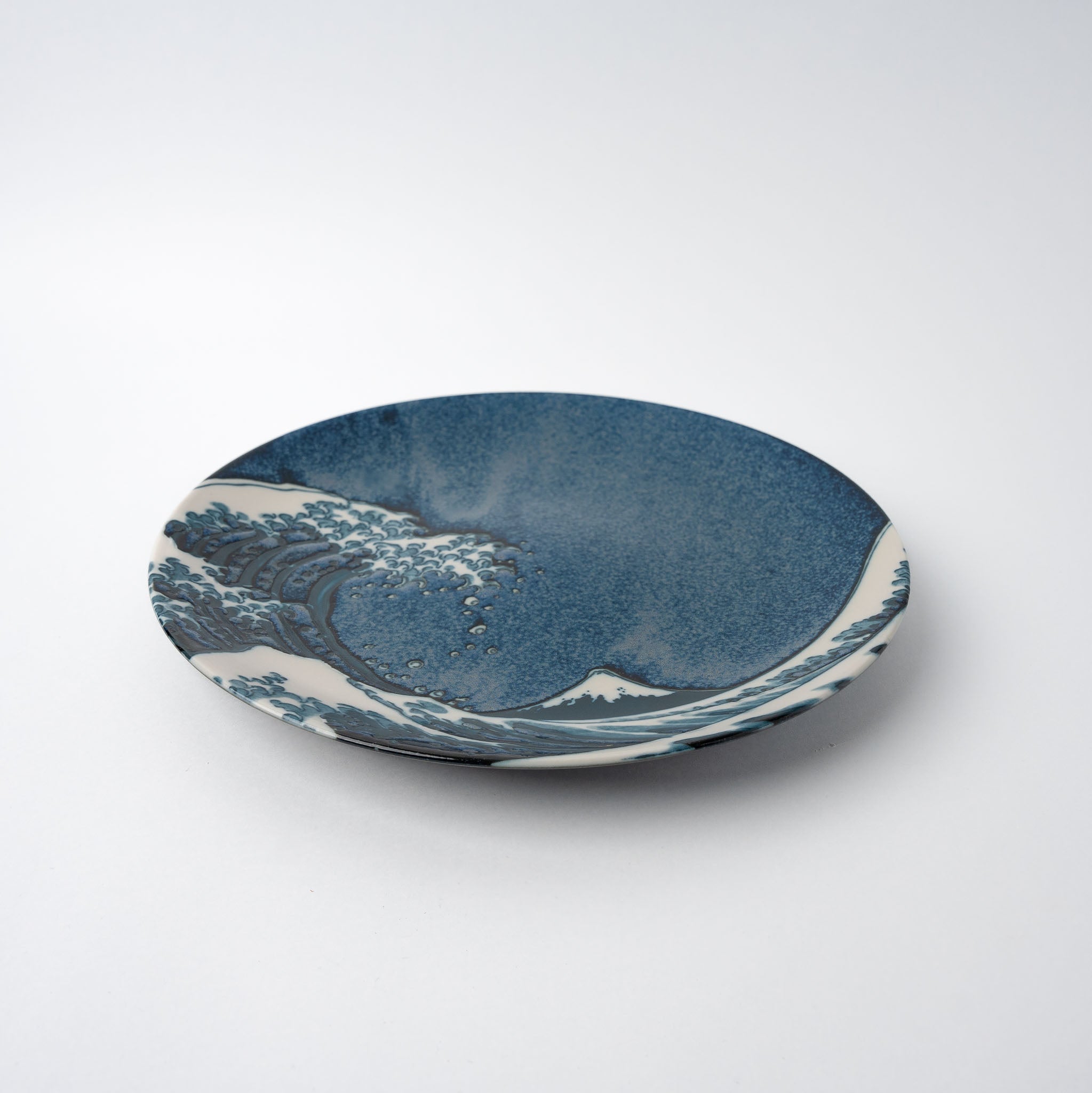 Plate 27.5cm Hokusai Great Wave Design V637-C1142