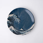 Plate 27.5cm Hokusai Great Wave Design V637-C1142