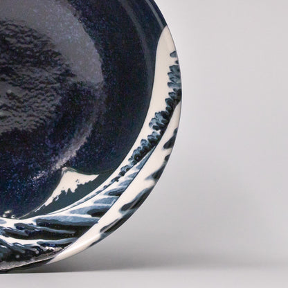 Rice Bowl 15cm Hokusai Great Wave Design V637-C1143