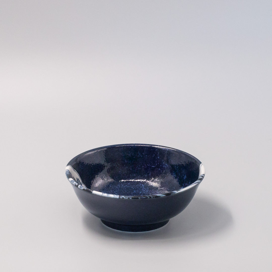 Udon Bowl 19.5cm Hokusai Great Wave Design V637-C1144