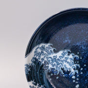 Udon Bowl 19.5cm Hokusai Great Wave Design V637-C1144