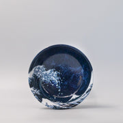 Udon Bowl 19.5cm Hokusai Great Wave Design V637-C1144