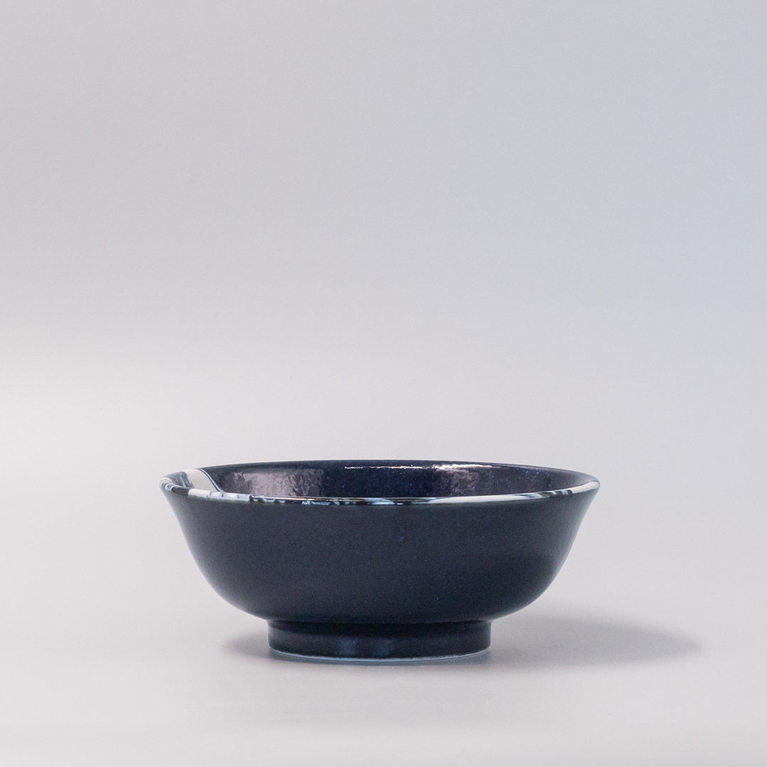 Udon Bowl 19.5cm Hokusai Great Wave Design V637-C1144