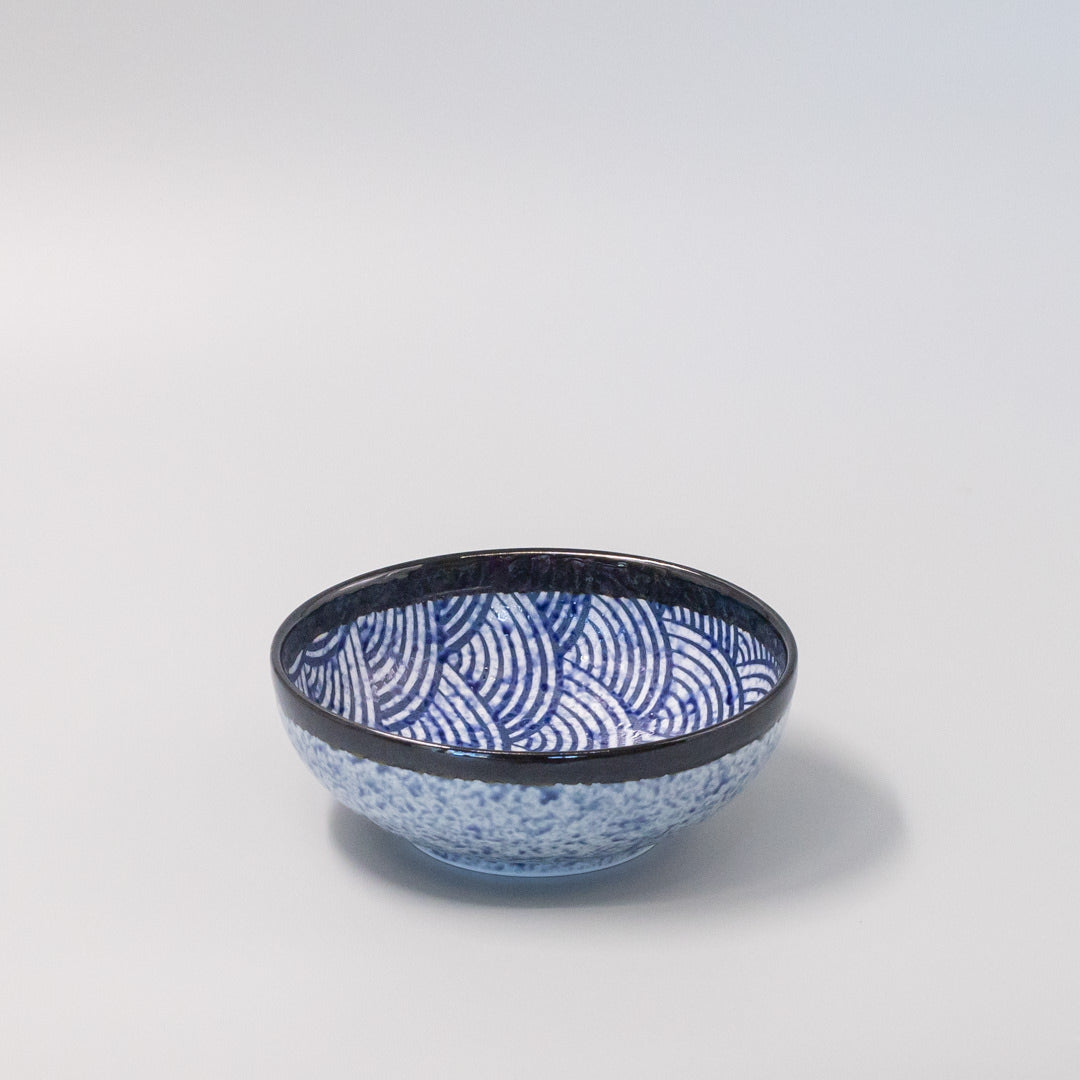 Bowl 17cm Blue Wave Design V637-C1156
