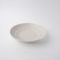 Pasta Bowl Flat 23cm White Star Glaze V637-C1159
