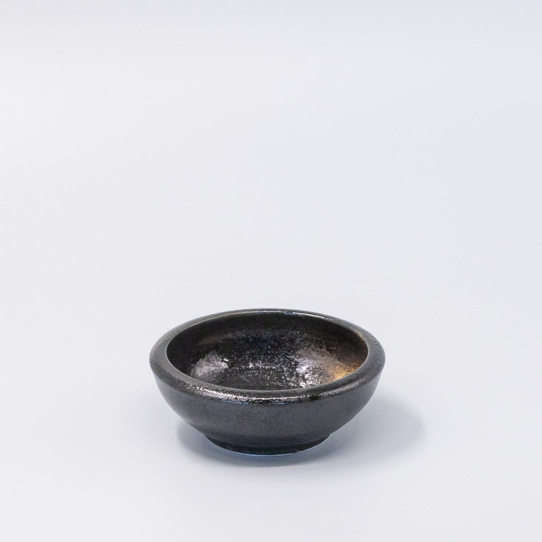 Bowl 12cm Gold Brush Glaze V637-C1168