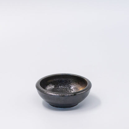 Bowl 12cm Gold Brush Glaze V637-C1168