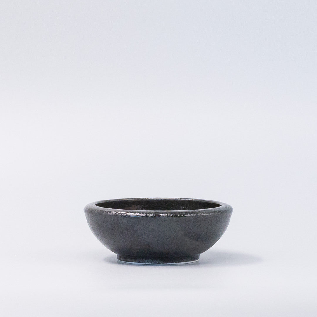 Bowl 12cm Gold Brush Glaze V637-C1168