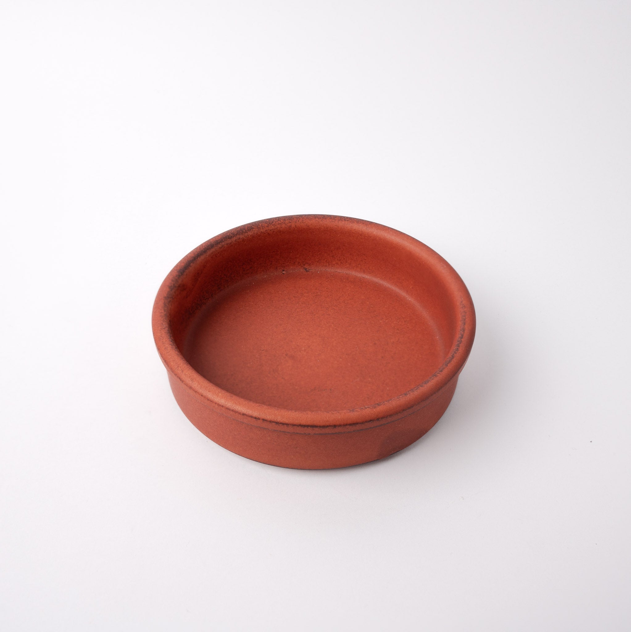 Orange Donabe 14cm Oven Dish Large High Side V637-C1188