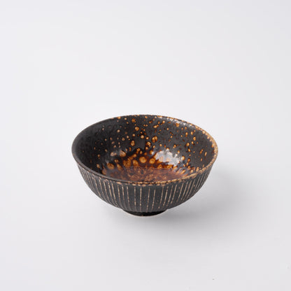 Open Bowl 12cm Craft Rust Glaze V637-C1205