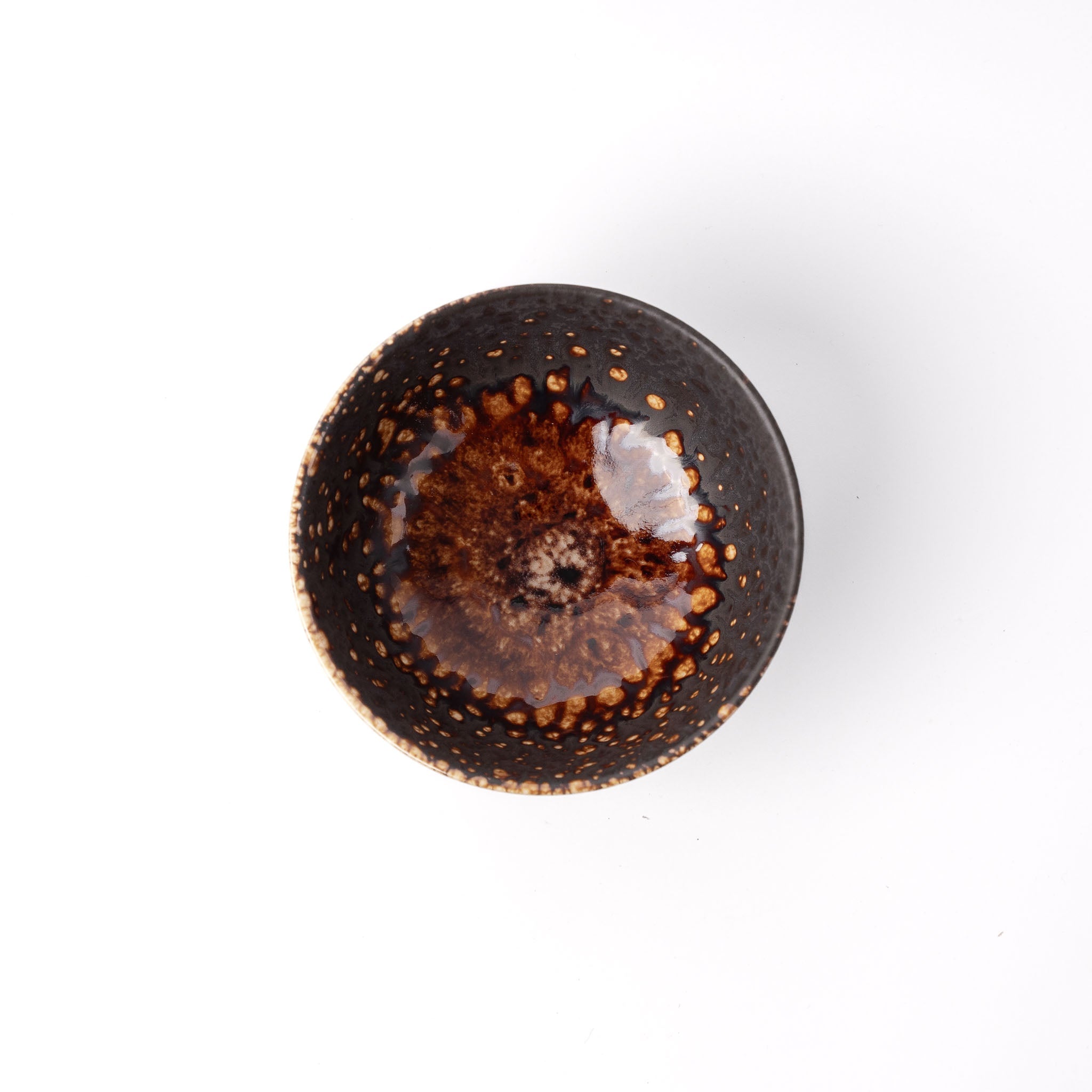 Open Bowl 12cm Craft Rust Glaze V637-C1205