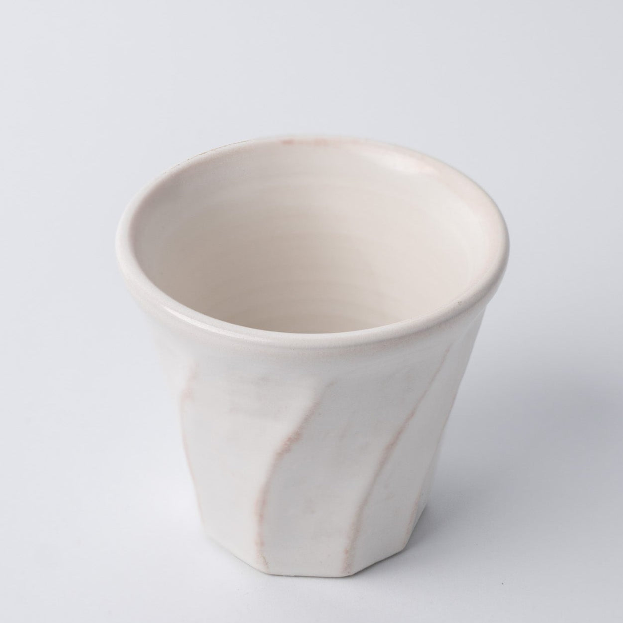 Mug Twist 9cm Whitewash Glaze V637-C1213