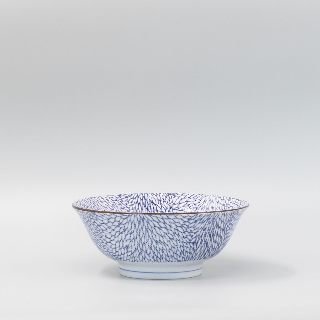 Ramen Bowl 21cm Chrysanthemum Design V637-C1219