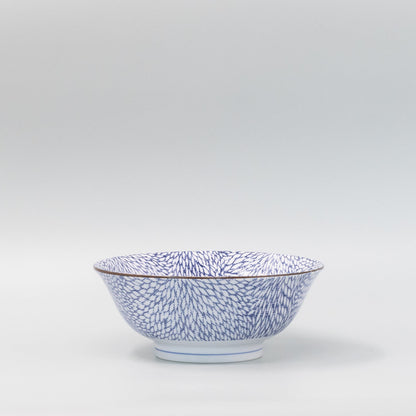 Ramen Bowl 21cm Chrysanthemum Design V637-C1219