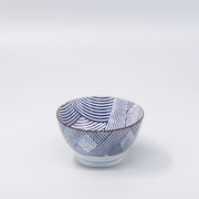 Bowl 16cm Thatched Navy Design V637-C1222