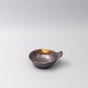 Bowl with Handle 12cm Bronze Glaze V637-C1232