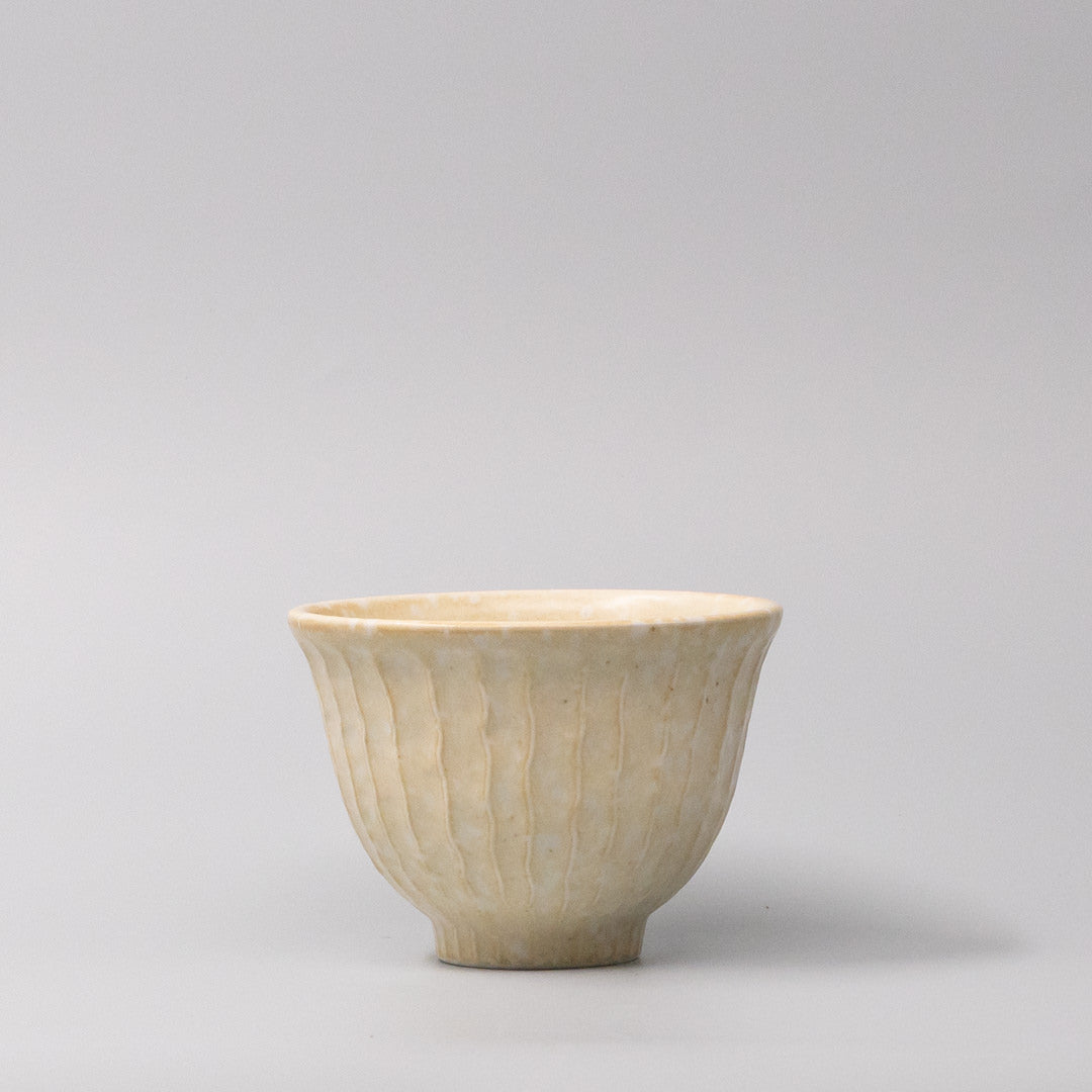 Bowl 12cm Shinogi Oatmeal Glaze V637-C1240