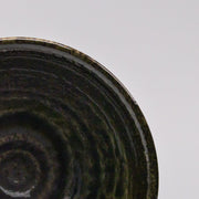 Bowl 15.5cm Shinogi Moss Black Glaze V637-C1245