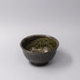Bowl 18cm Shinogi Moss Black Glaze V637-C1246