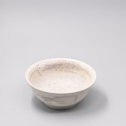 Ramen Bowl 18.5cm Speckled White Zen Glaze V637-C1247