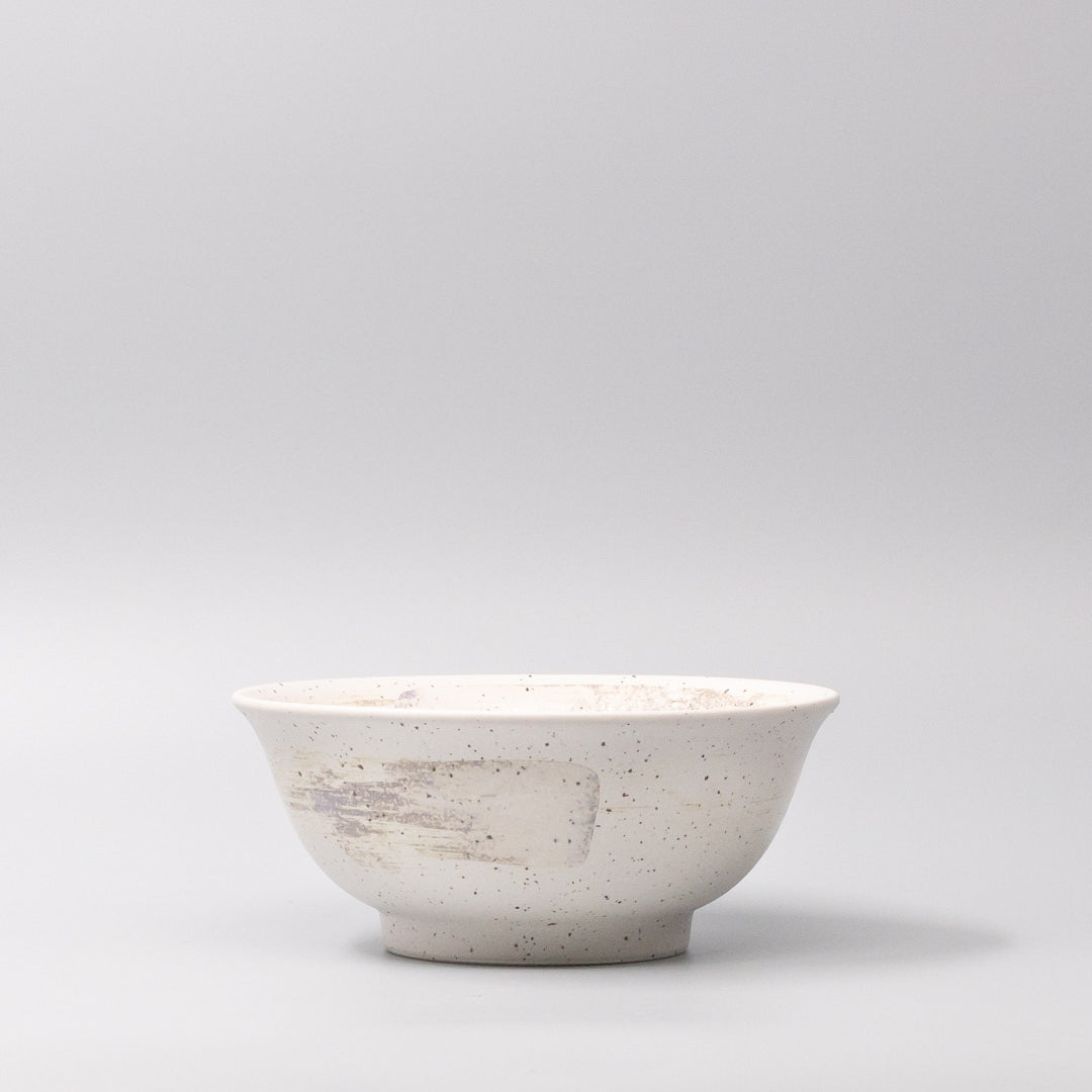 Ramen Bowl 18.5cm Speckled White Zen Glaze V637-C1247