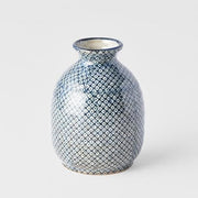 Sake Jug 8cm 300ml Shibori Pattern V637-C1362