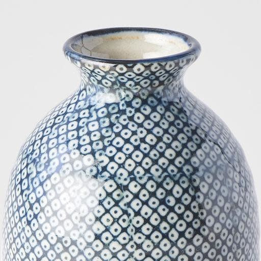Sake Jug 8cm 300ml Shibori Pattern V637-C1362