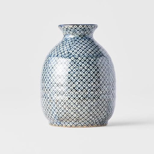 Sake Jug 8cm 300ml Shibori Pattern V637-C1362