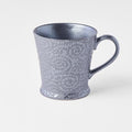 Mug 200ml Black Scroll Design V637-C1375