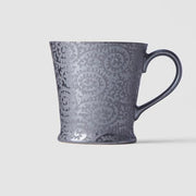 Mug 200ml Black Scroll Design V637-C1375