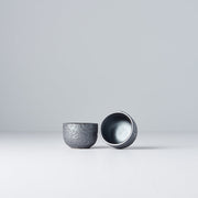 Sake Cup 35ml Black Scroll Glaze V637-C1378