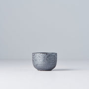 Sake Cup 35ml Black Scroll Glaze V637-C1378