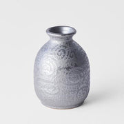 Sake Jug 300ml Black Scroll Glaze V637-C1379