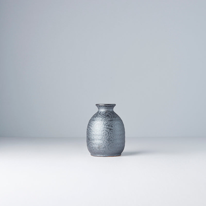 Sake Jug 300ml Black Scroll Glaze V637-C1379