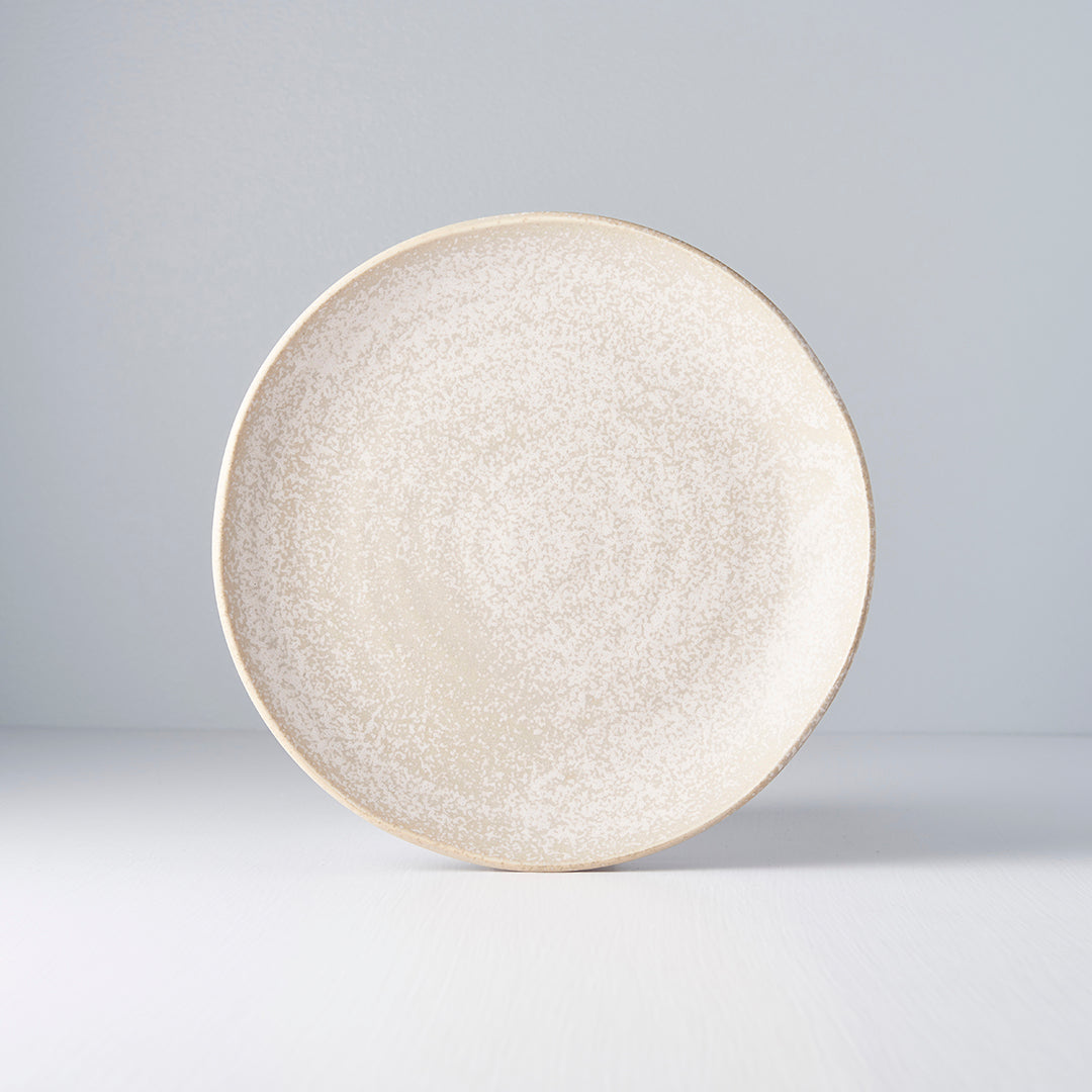 Dinner Plate 24cm White Fade Glaze V637-C1430