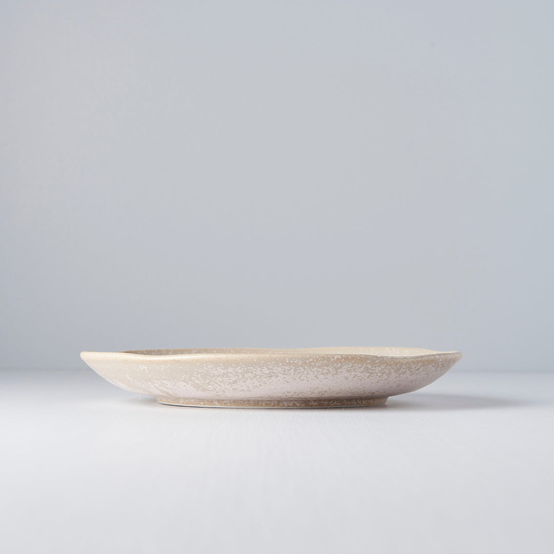 Dinner Plate 24cm White Fade Glaze V637-C1430