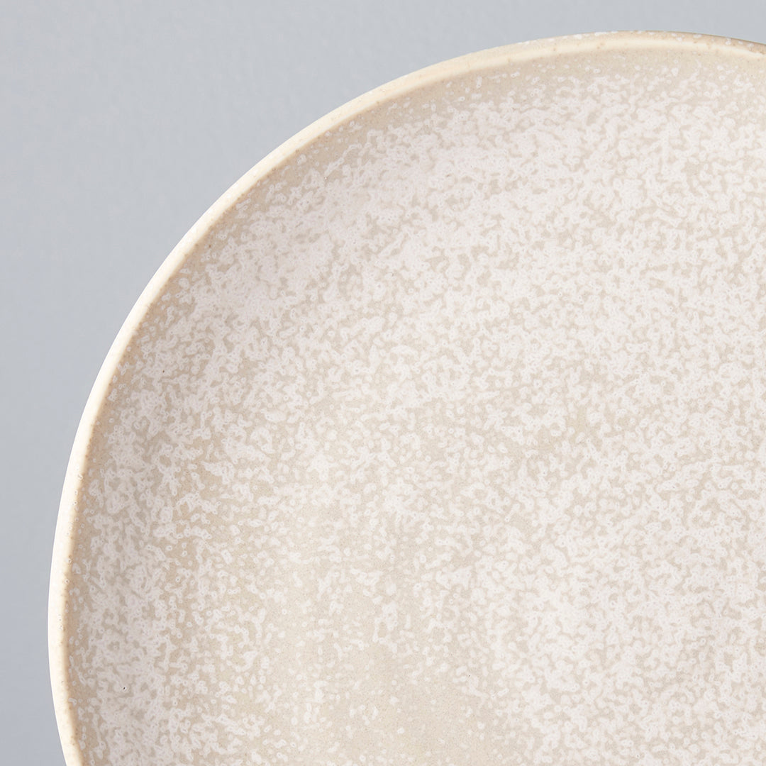 Dinner Plate 24cm White Fade Glaze V637-C1430