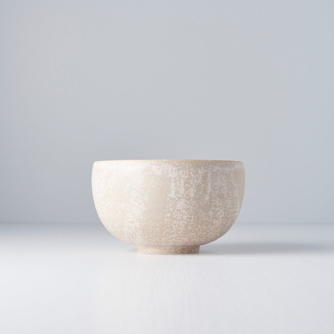 Bowl 15cm White Fade Glaze V637-C1431