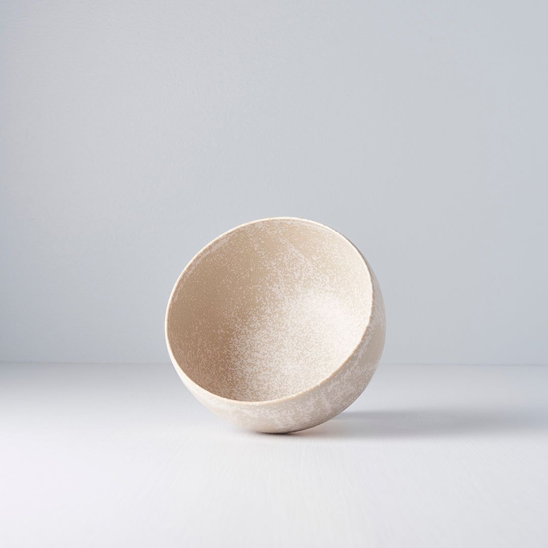 Bowl 15cm White Fade Glaze V637-C1431
