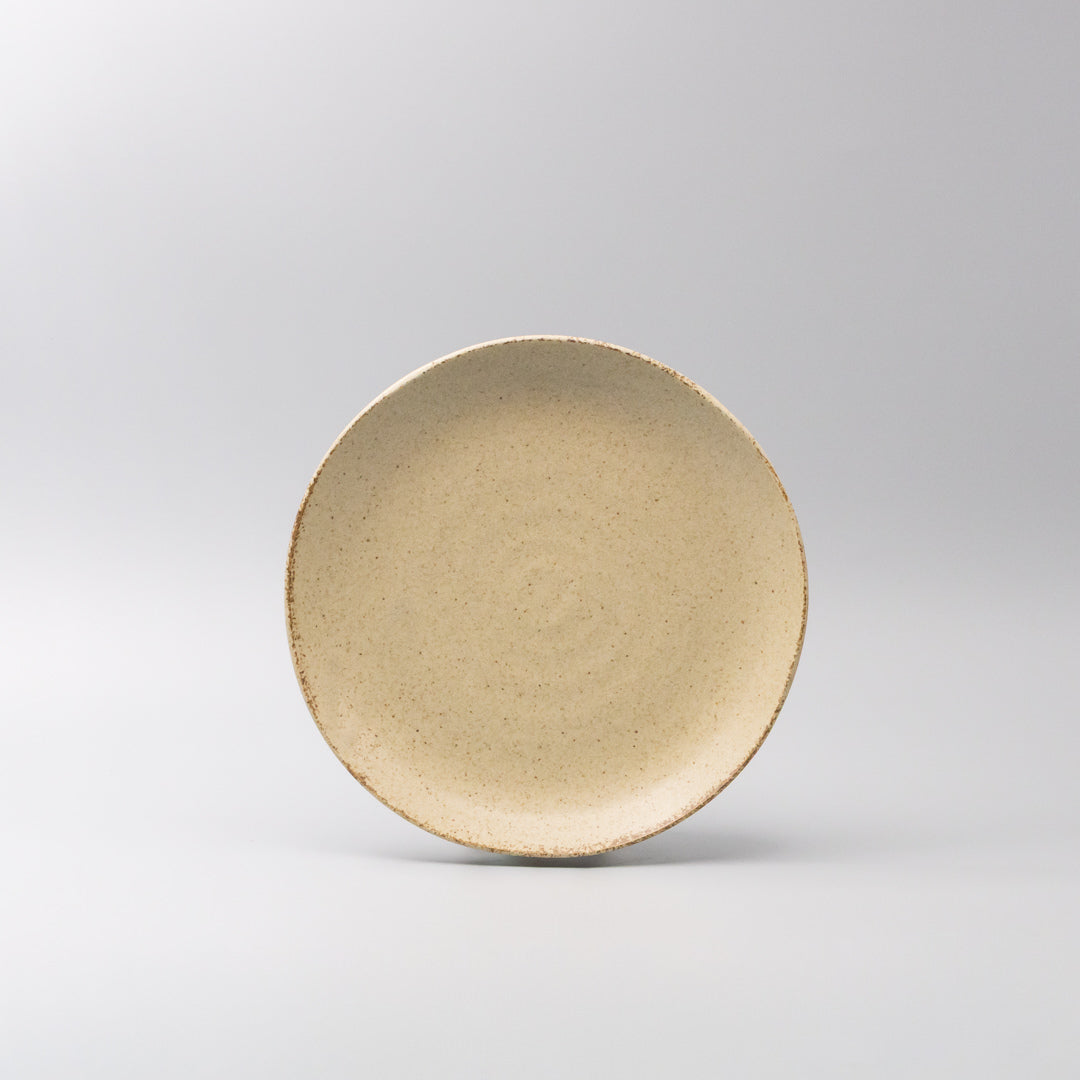 Plate Dinner Organic Shape 24cm Sand Fade Glaze V637-C1435