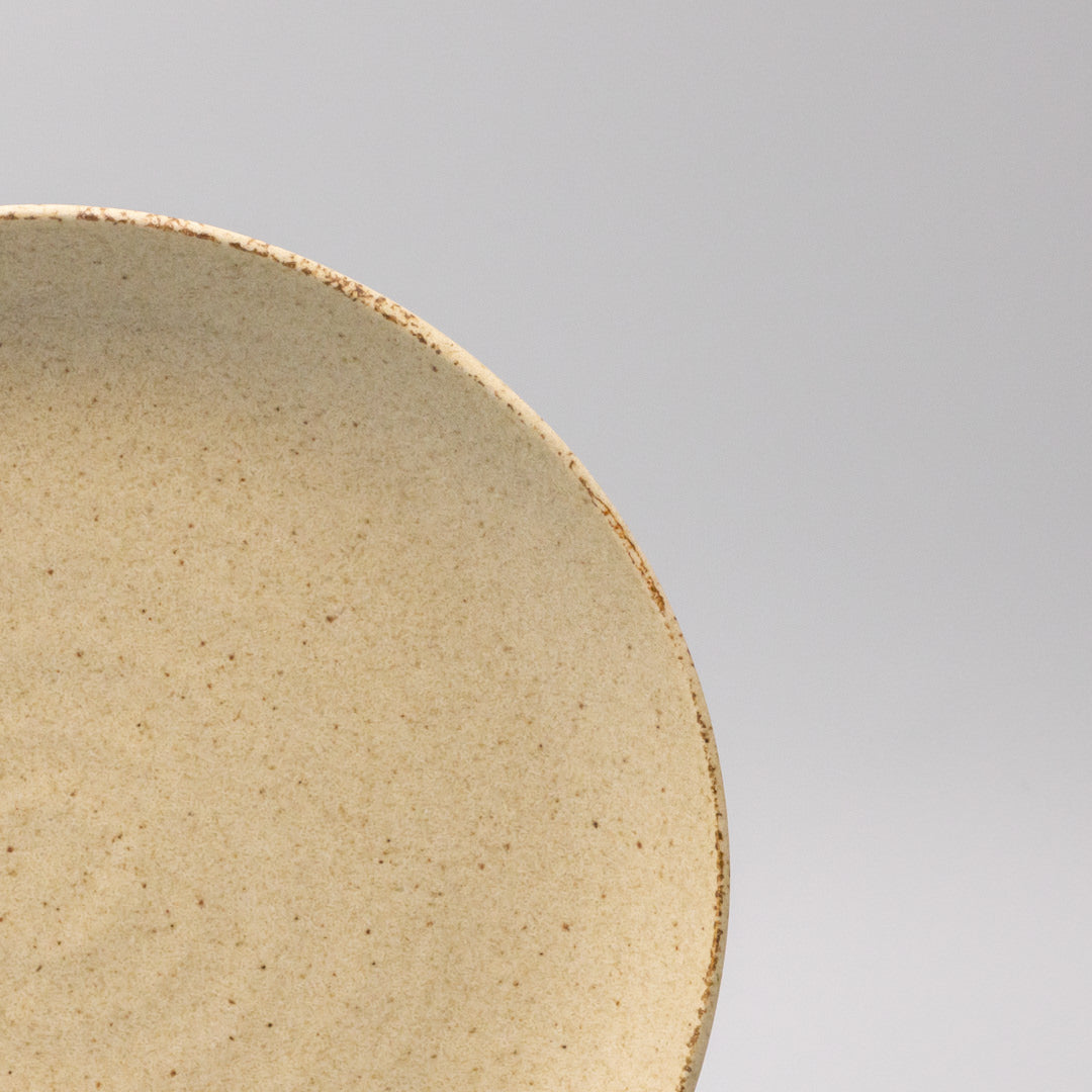 Plate Dinner Organic Shape 24cm Sand Fade Glaze V637-C1435