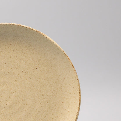 Plate Dinner Organic Shape 24cm Sand Fade Glaze V637-C1435