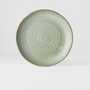 Dinner Plate 24cm Green Fade Glaze V637-C1440