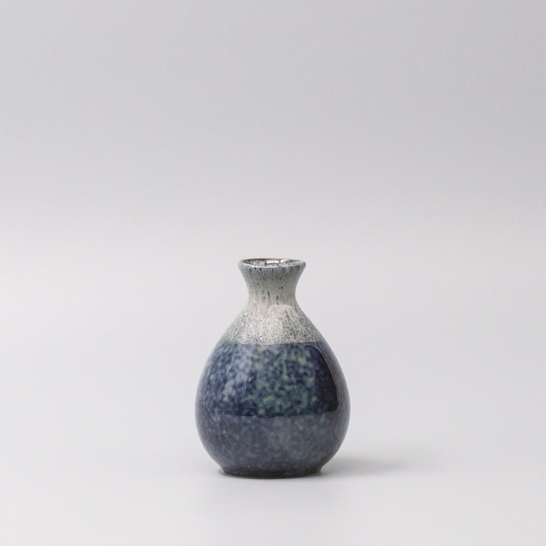 Sake Jug 180ml Denim Drip Glaze V637-C1611