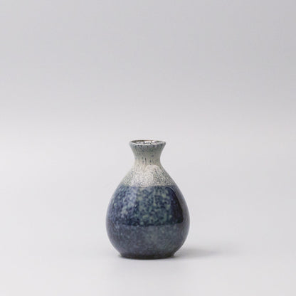 Sake Jug 180ml Denim Drip Glaze V637-C1611