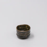Sake Cup Sage Brown Glaze V637-C1617