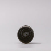 Sake Cup Moss Black Glaze V637-C1618