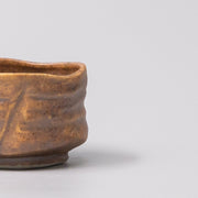 Sake Cup Ochre Glaze V637-C1620