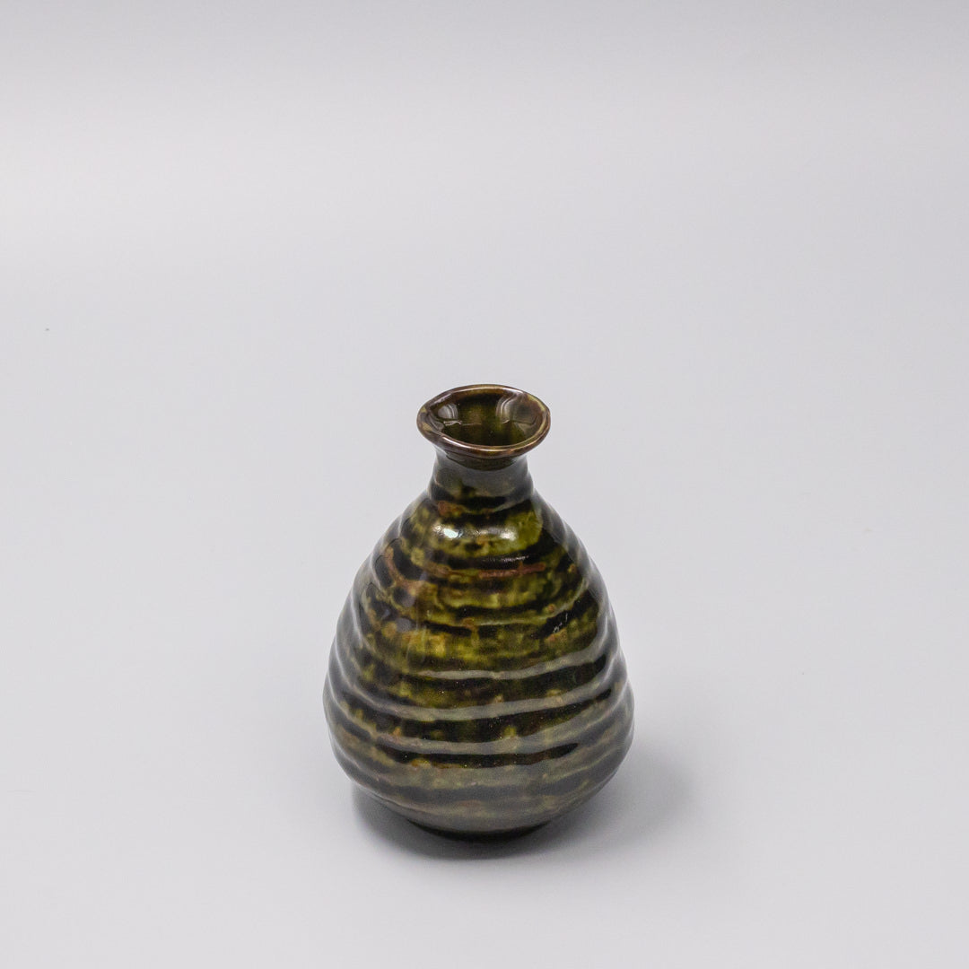 Sake Jug 350ml Sage Brown Glaze V637-C1622